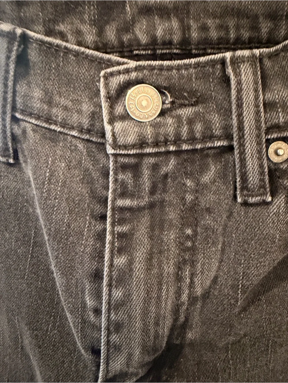 Levi's Men's 514 Classic Straight Leg Jeans Black Size 32x32